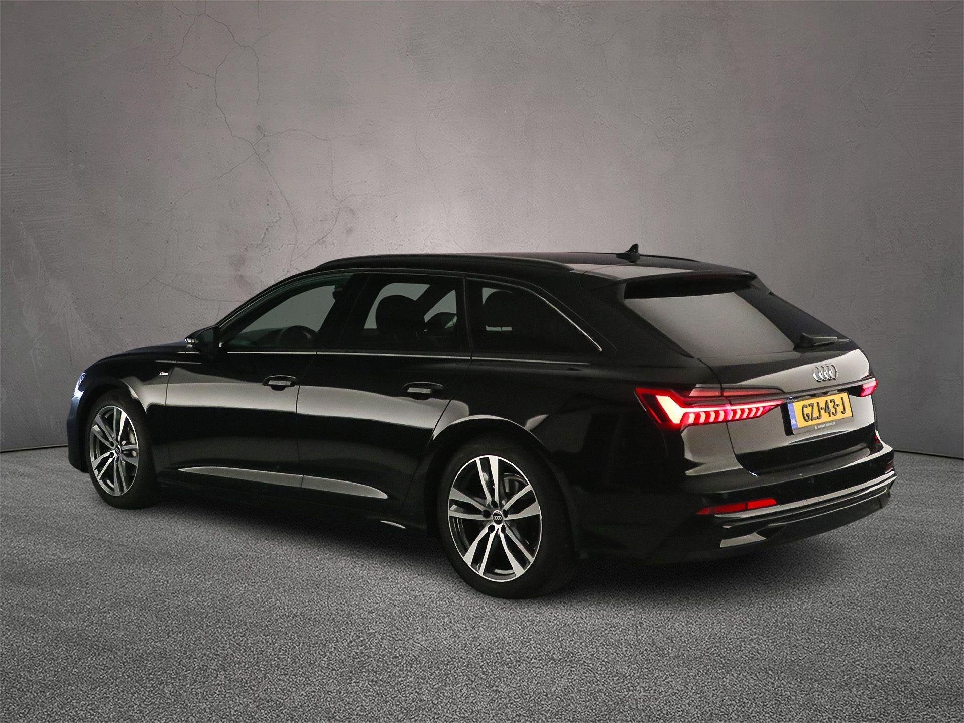 Audi A6 Avant 40 TFSI S edition Competition | Adaptieve Crui, Gebruikt, Leder en Stof, Zwart, Origineel Nederlands