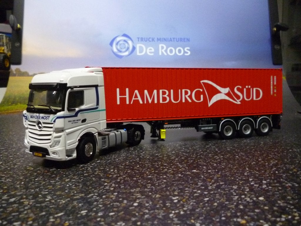 WSI Mercedes Actros Van der Most, Ophalen of Verzenden, Zo goed als nieuw, Bus of Vrachtwagen, Wsi