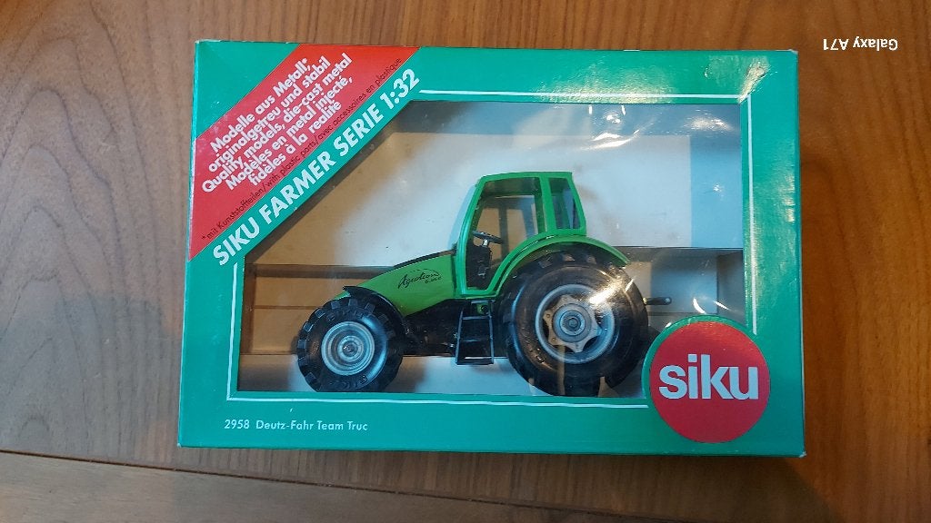 Siku 2958 Deutz-Fahr team truck, Ophalen of Verzenden, Zo goed als nieuw, Tractor of Landbouw, SIKU