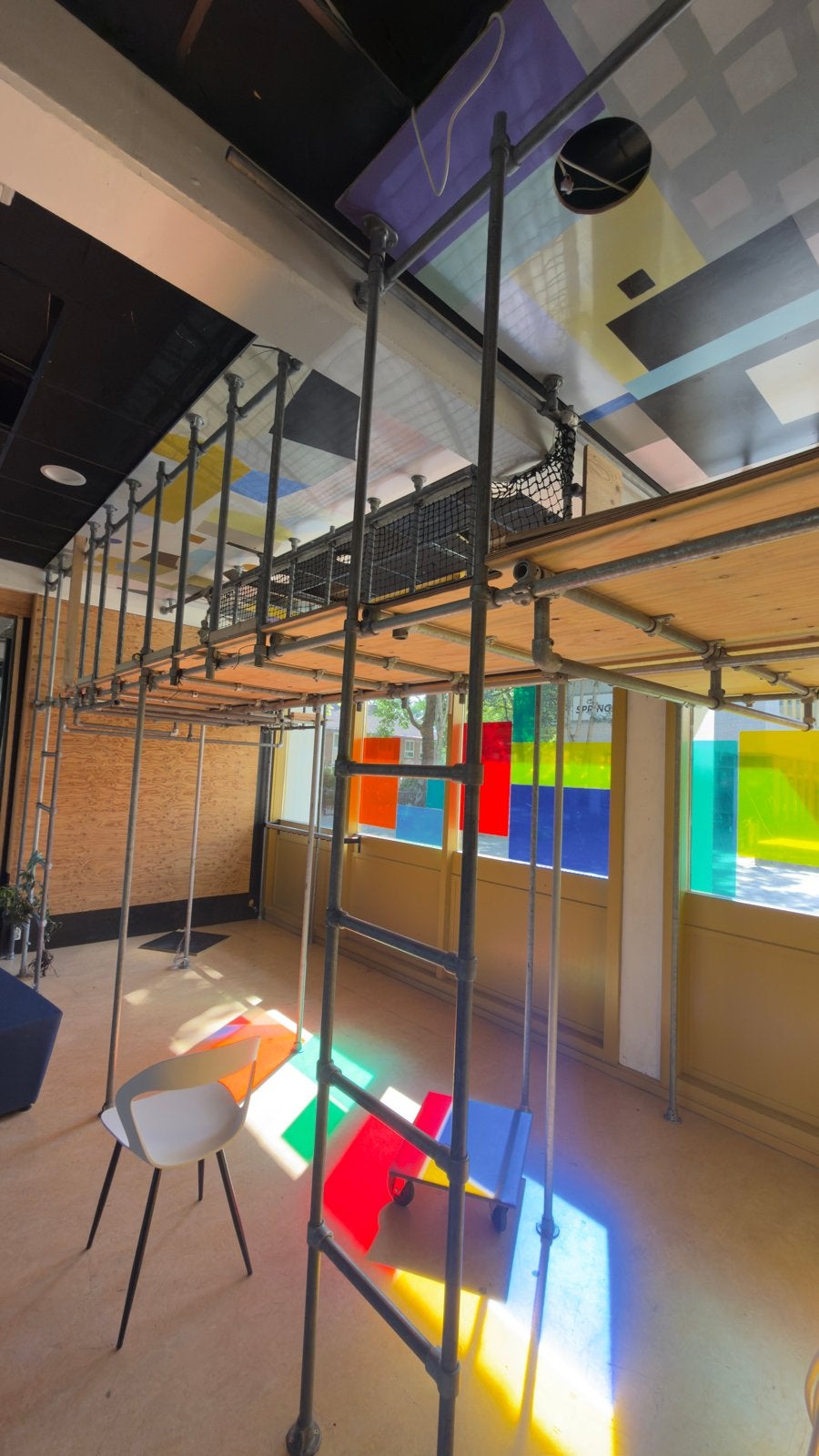 Volledig Wallmount Klim/Fitness Rek - Modulair Systeem, Ophalen, Zo goed als nieuw, Klimsport-accessoire