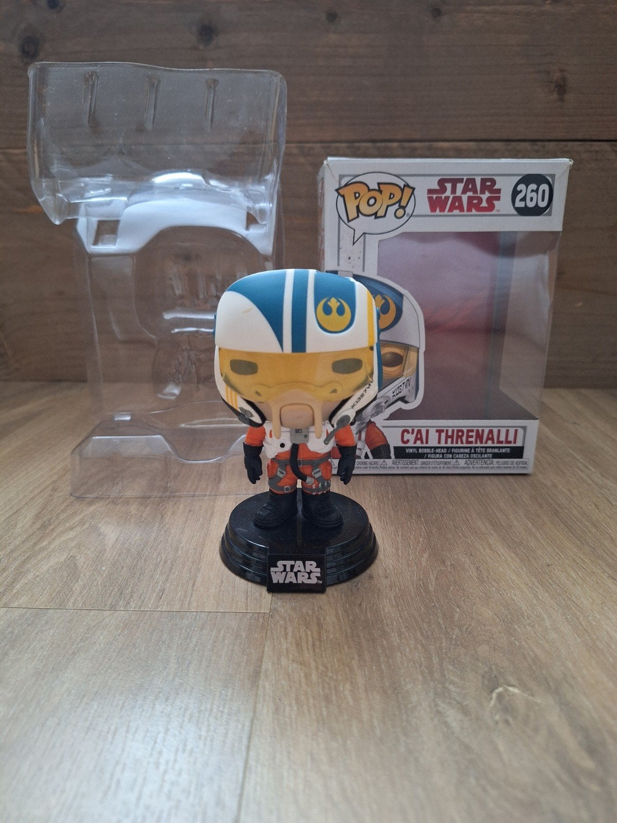 Funko Pop Star Wars C'ai Threnalli, Ophalen of Verzenden, Zo goed als nieuw, Actiefiguurtje