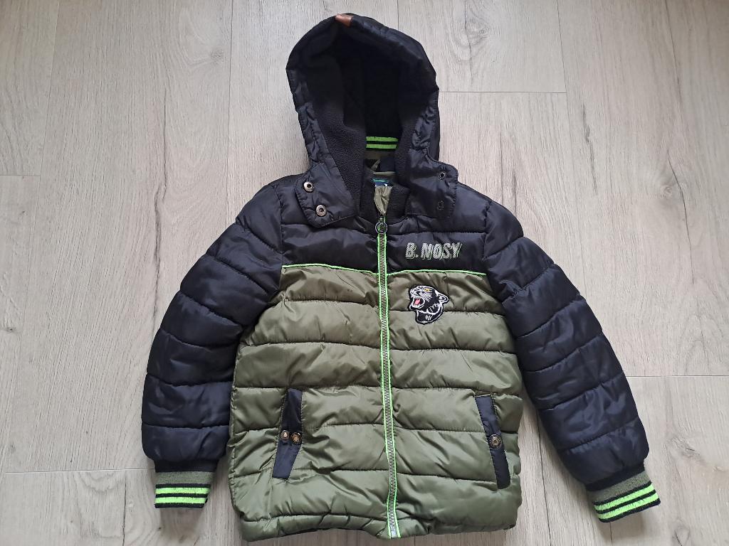 Bnosy winterjas jongen maat 110 / 116, Gebruikt, B.Nosy, Ophalen of Verzenden, Jongen