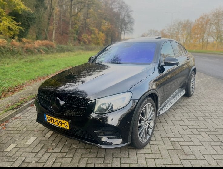 Mercedes-Benz GLC 300 245pk 4MATIC 9G-TRONIC 2018 Zwart, Auto's, Mercedes-Benz, 4 cilinders, Zwart, GLC, Vierwielaandrijving