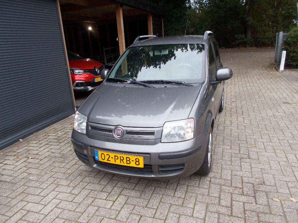 Fiat Panda 1.2 2011 Grijs & AIRCO, Stof, 1242 cc, Electronic Stability Program (ESP), Origineel Nederlands