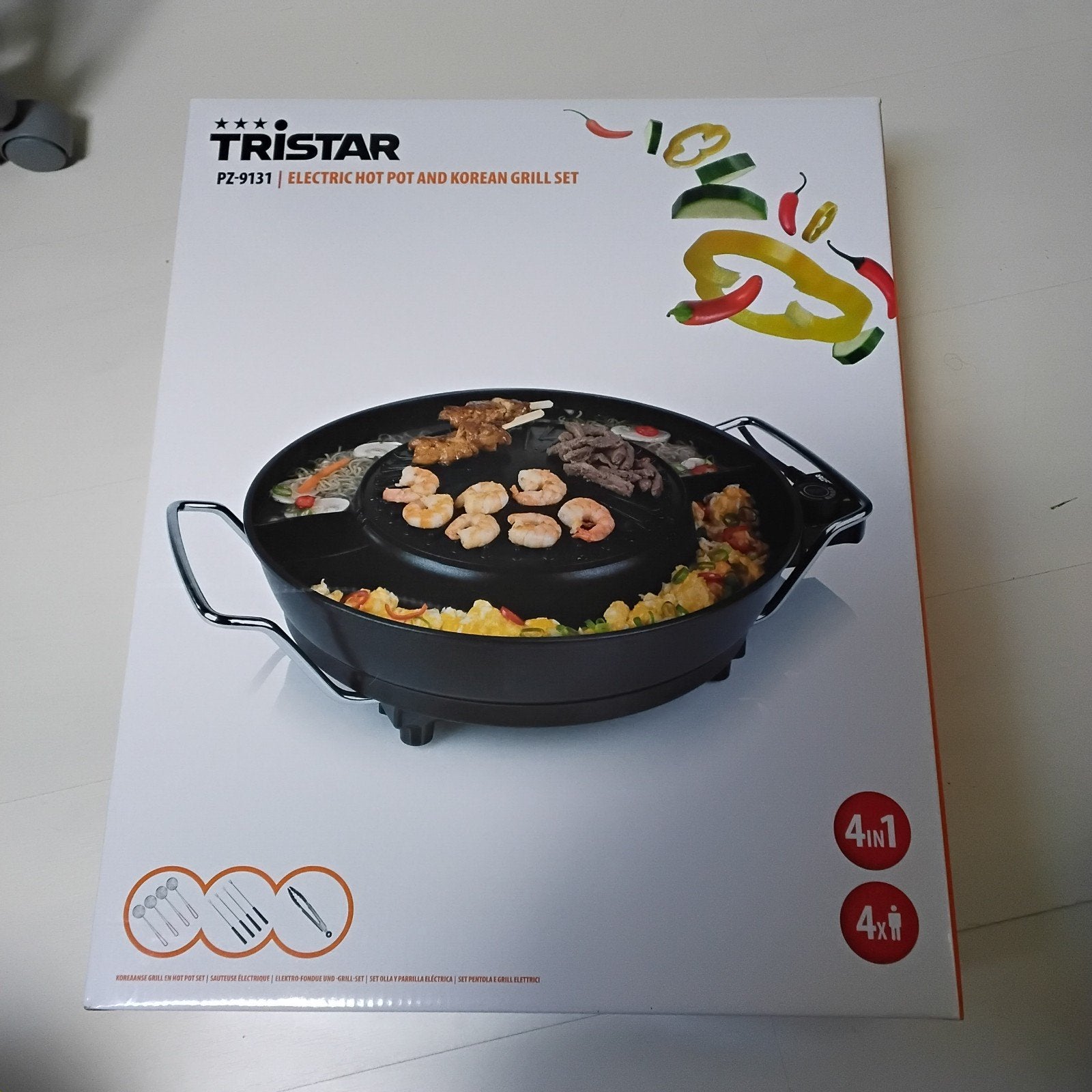 Nieuwe Tristar Elektrische Hot Pot & Koreaanse Grill Set, Ophalen of Verzenden, Nieuw