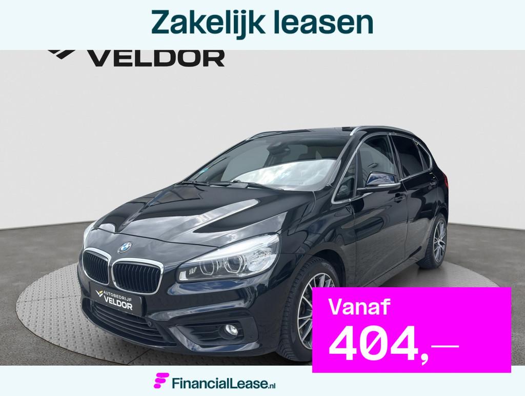 BMW 225i Active Tourer High Executive Pano/Camera/Headup/Key, 1998 cc, Gebruikt, 4 cilinders, Zwart