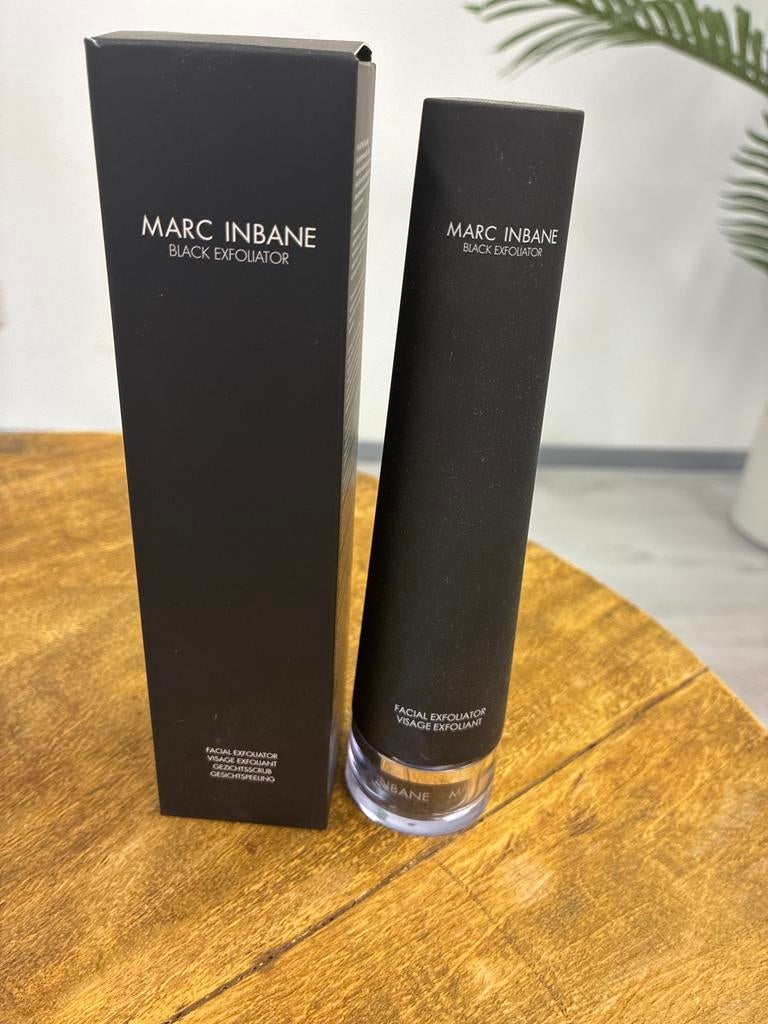 Marc Inbane Black Exfoliator Gezichtsscrub, Ophalen of Verzenden, Nieuw, Gehele gezicht, Reiniging