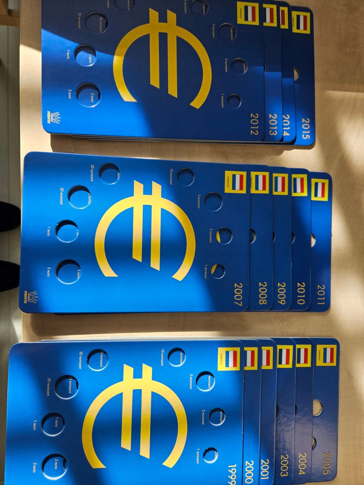 importa euro supplement, Postzegels en Munten, Ophalen of Verzenden, Verzamelalbum