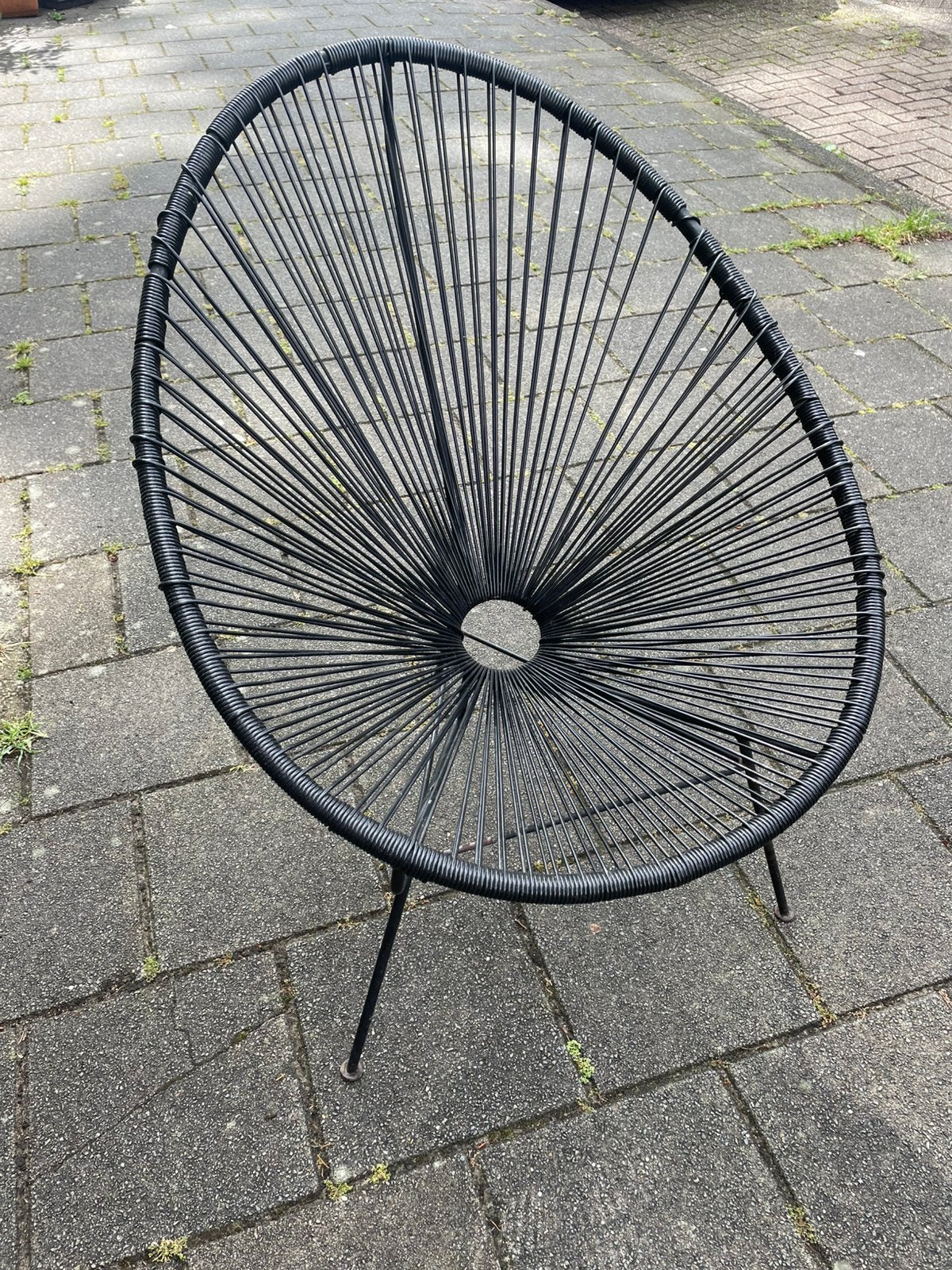 Stoel, Ophalen, Zo goed als nieuw, Metaal