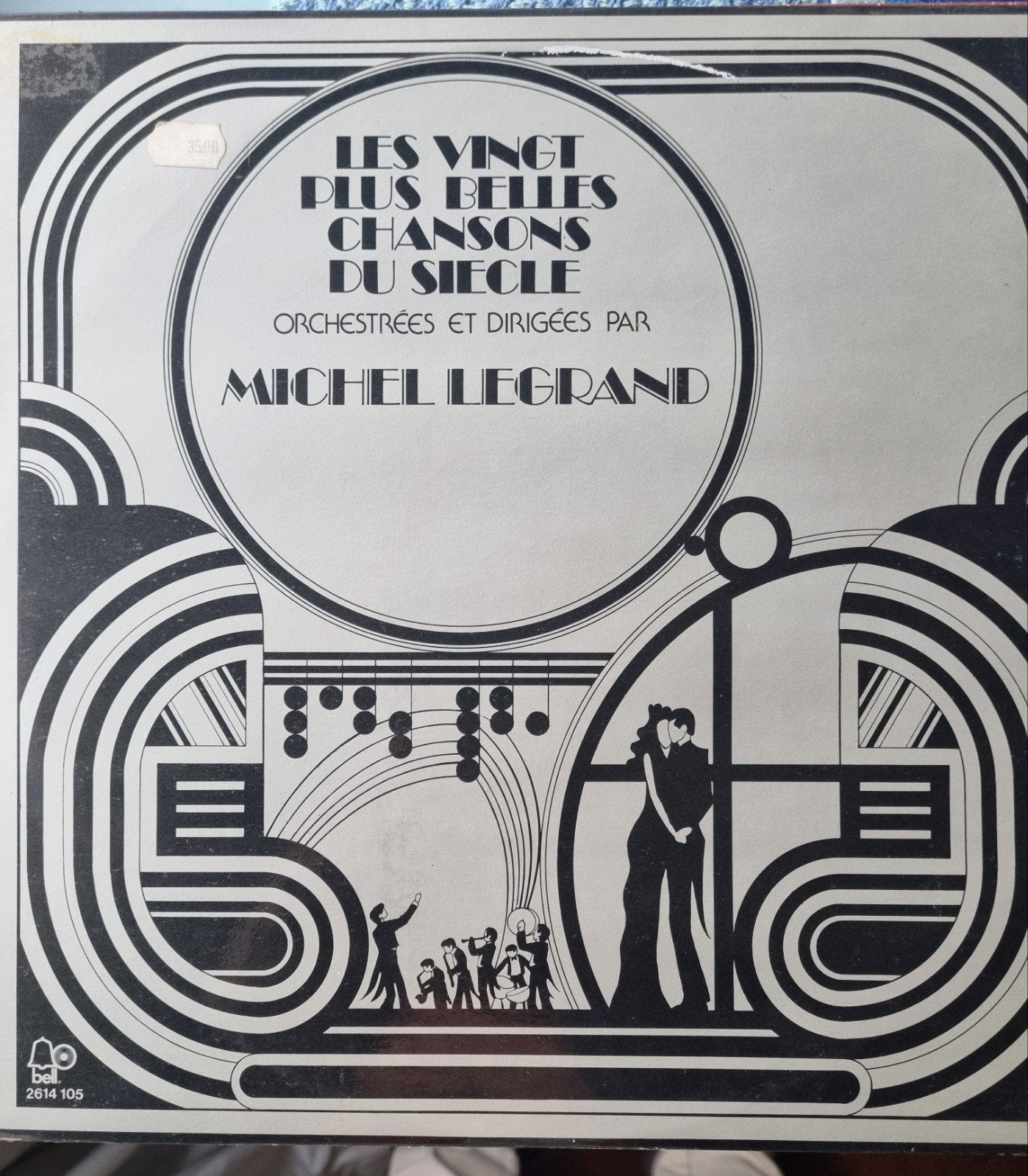 Michel Legrand - Les Vingt Plus Belles Chansons du Siècle LP, Cd's en Dvd's, Vinyl | Pop, LP, Gebruikt, Overige genres, Ophalen of Verzenden