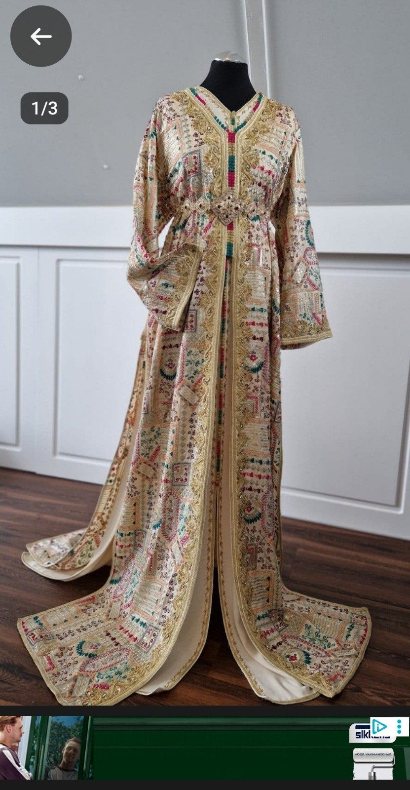 Marokkaanse taksita's en kaftans te huur/koop, met sieraden, Ophalen of Verzenden