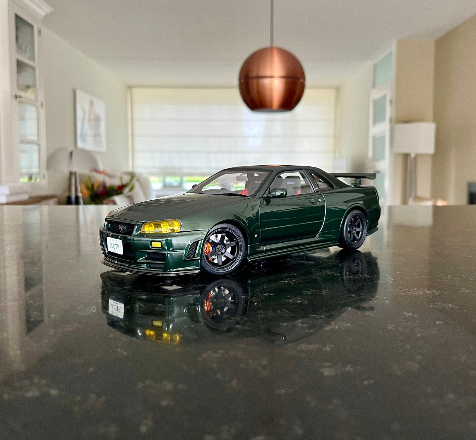 1:18 MotorHelix Nissan Skyline R34 GT-R Nismo no autoart, Verzenden, Zo goed als nieuw, Auto, Overige merken