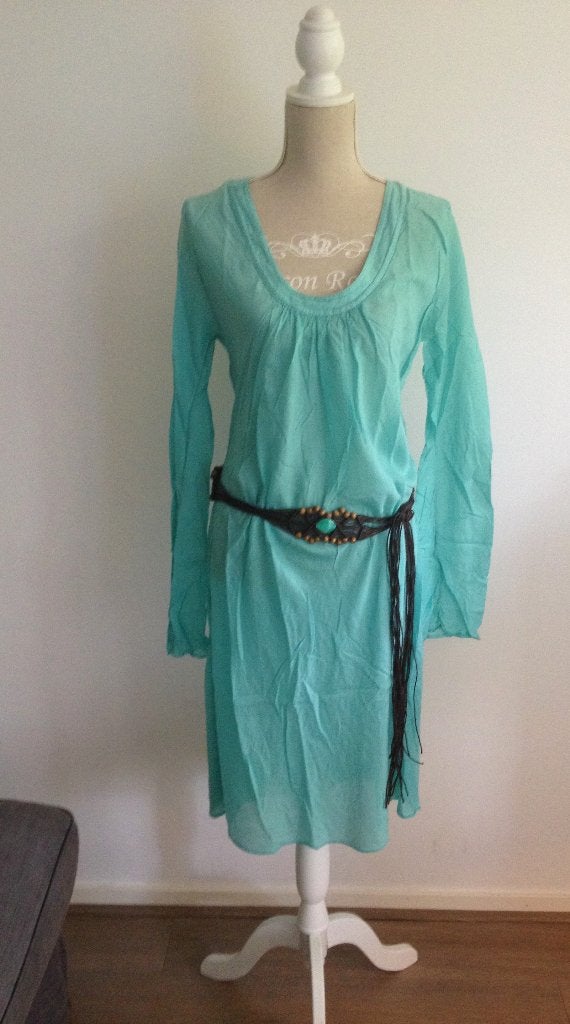 Ibiza stijl dames jurk Nieuw!, Ophalen, Nieuw, Maat 38/40 (M), Onder de knie