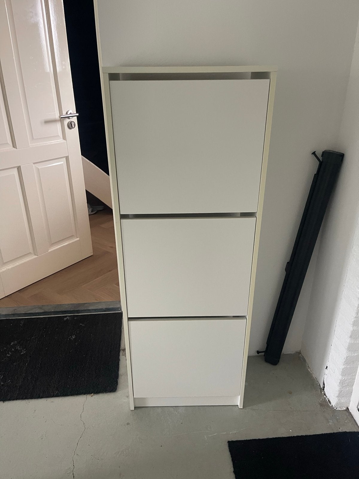 Ikea schoenenkast met 3 vakken - Wit, Huis en Inrichting, Ophalen, Gebruikt