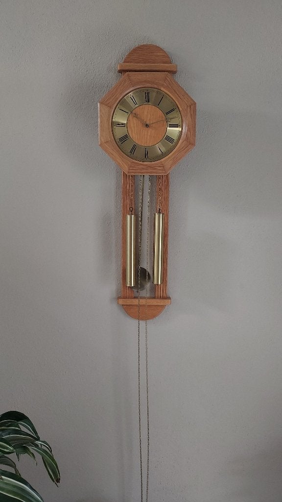 Te koop wandklok, Huis en Inrichting, Woonaccessoires | Klokken, Ophalen, Analoog, Overige kleuren, Modern