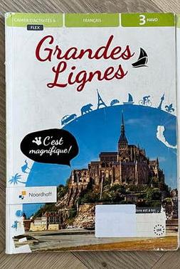 Grandes Lignes Havo 3 - Werkboek B, Ophalen of Verzenden, Alpha, Gelezen, HBO