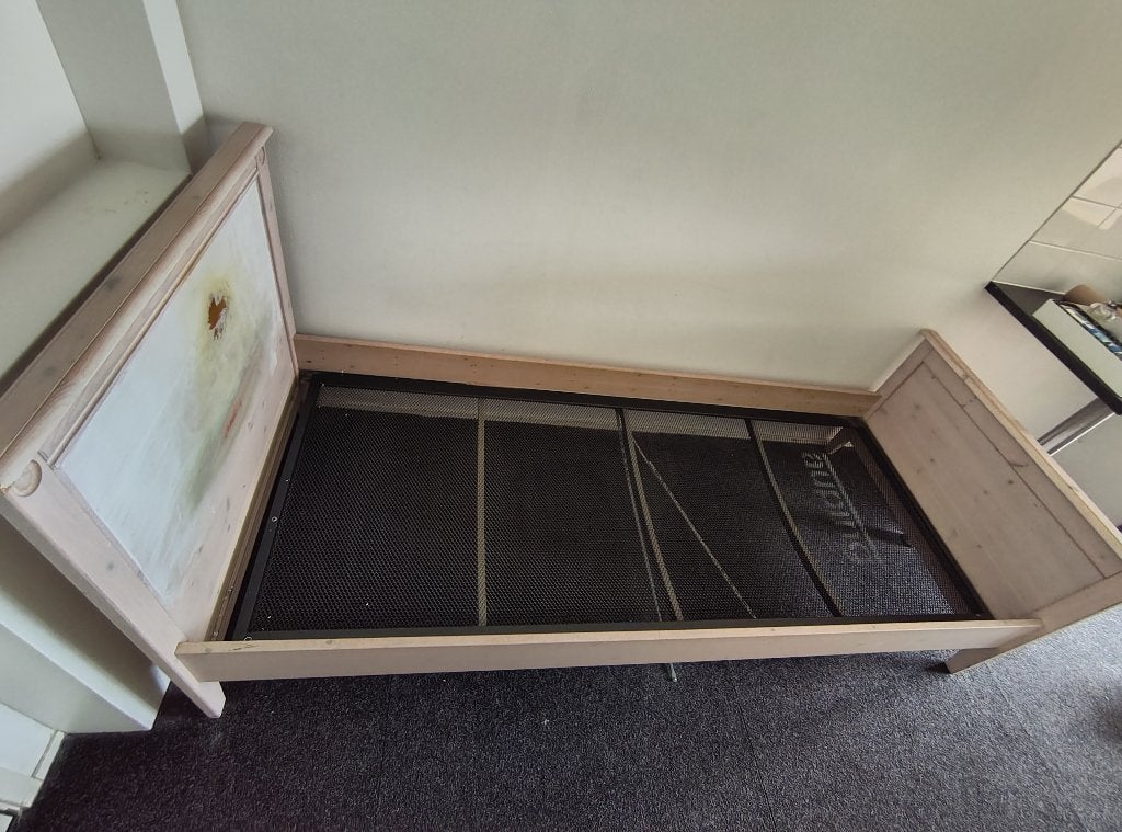 Auping bed bodem 210x90 cm, Ophalen, Gebruikt, 90 cm, Eenpersoons