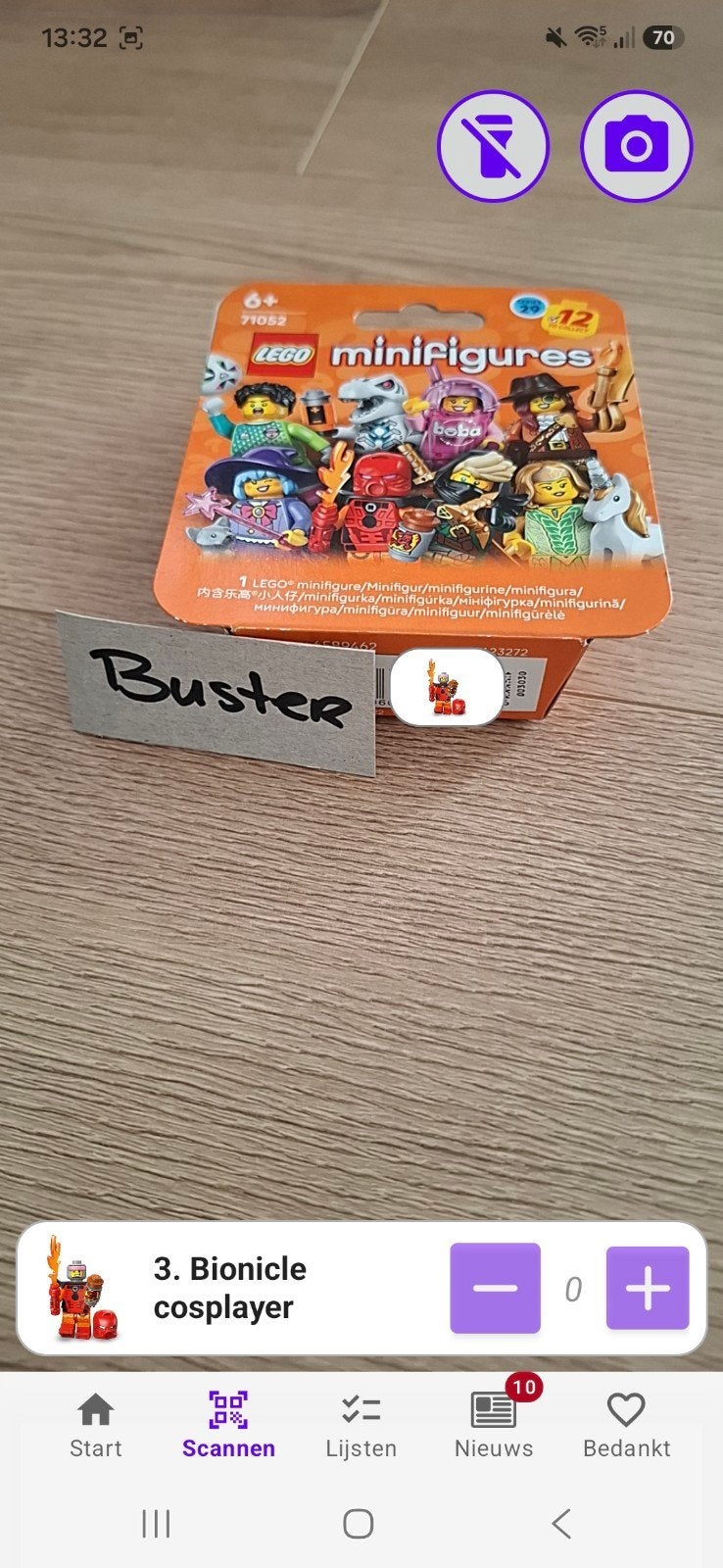 Nieuw: LEGO #71052 - Bionicle Cosplayer (CMF Serie 29), Kinderen en Baby's, Speelgoed | Duplo en Lego, Lego, Nieuw, Ophalen of Verzenden