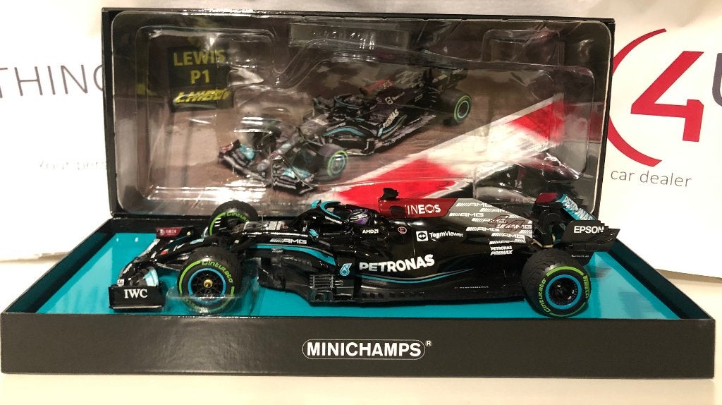 Minichamps 1:18 L. Hamilton Mercedes-Benz AMG F1 W12 #44, Hobby en Vrije tijd, Modelauto's | 1:18, Ophalen of Verzenden, Nieuw