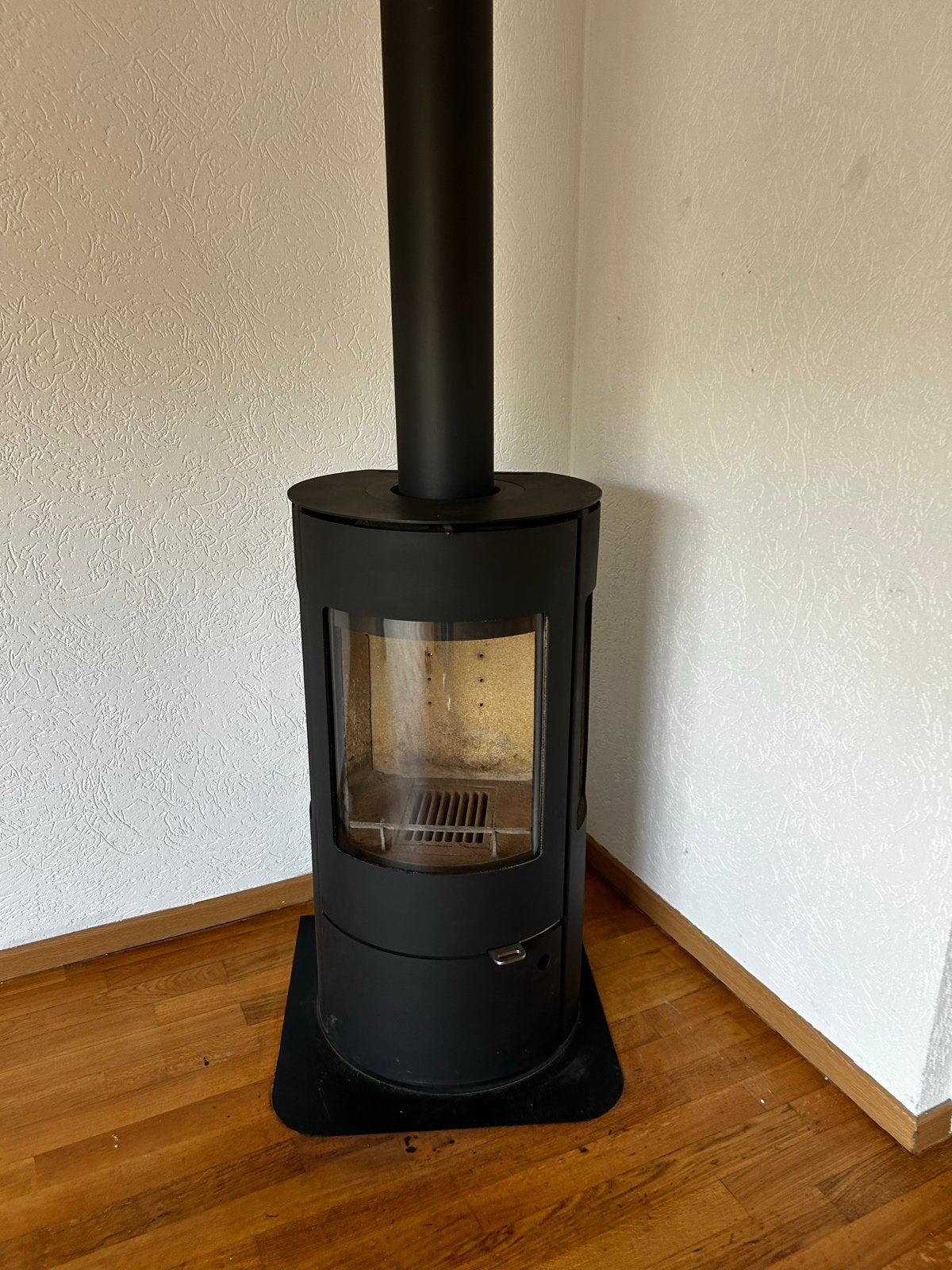 Westfire Uniq 37 Houtkachel met compleet RVS rookkanaal, Huis en Inrichting, Ophalen, Houtkachel, Zo goed als nieuw, Vrijstaand
