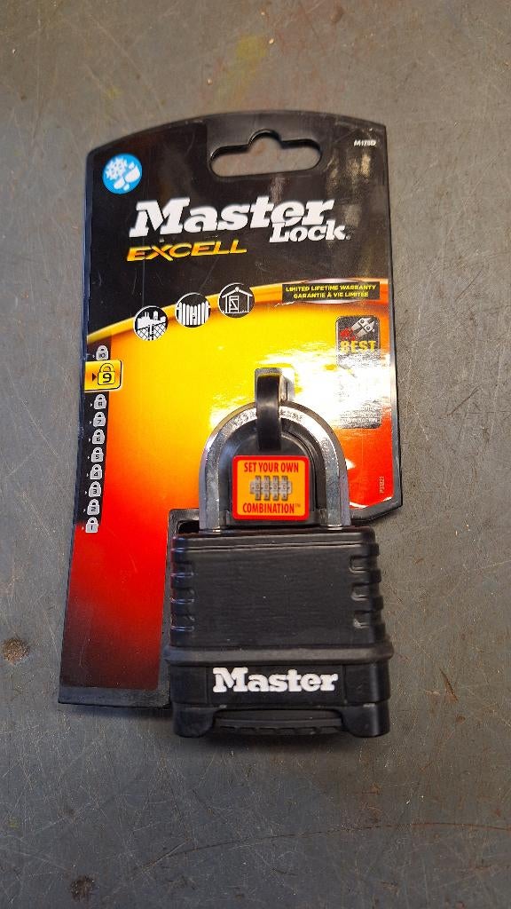 Masterlock M178D Cijferslot Hangslot met cijfers Nieuw!, ., Nieuw, Ophalen of Verzenden, .