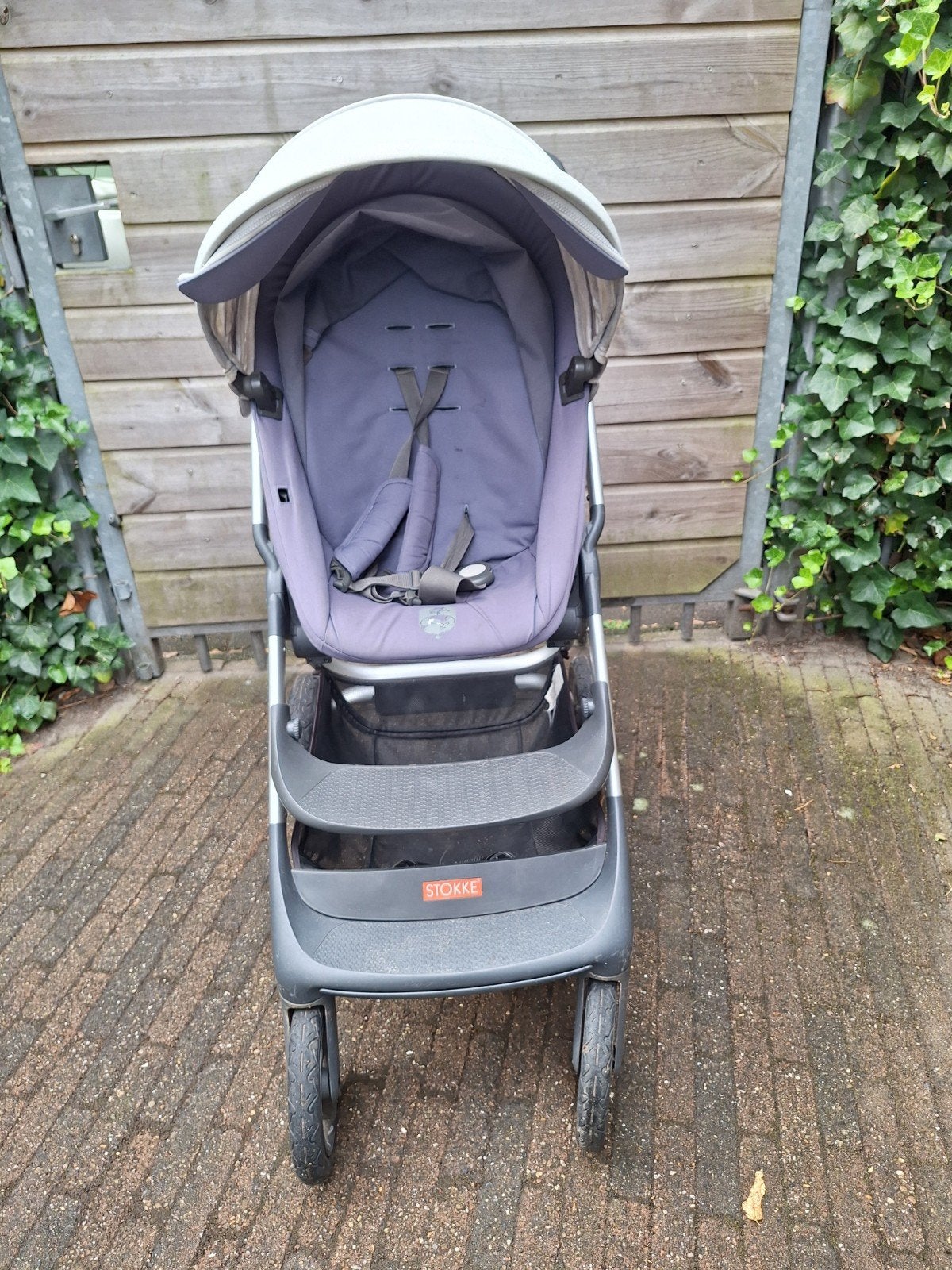 Stokke Scoot wandelwagen met reiswieg en accessoires, Gebruikt, Combiwagen, Met reiswieg, Ophalen