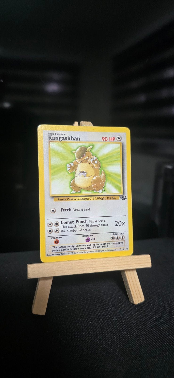 Kangaskhan Pokémon kaart 21/64 Jungle Set (1999), Ophalen of Verzenden