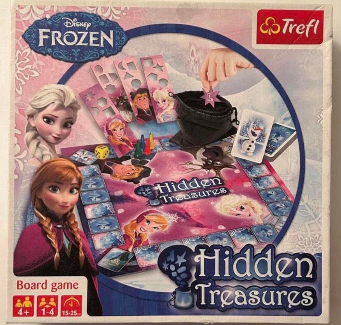 Disney Frozen Hidden Treasures COMPLEET, Een of twee spelers, Ophalen of Verzenden, Zo goed als nieuw