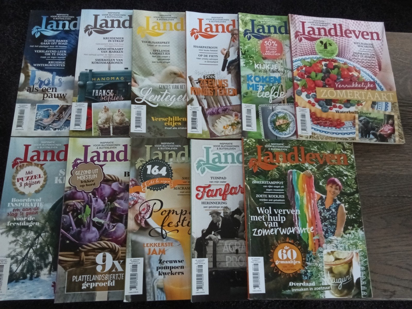 11x Landleven Magazine 2017 - Complete Jaargang, Ophalen of Verzenden, Gelezen, Overige typen
