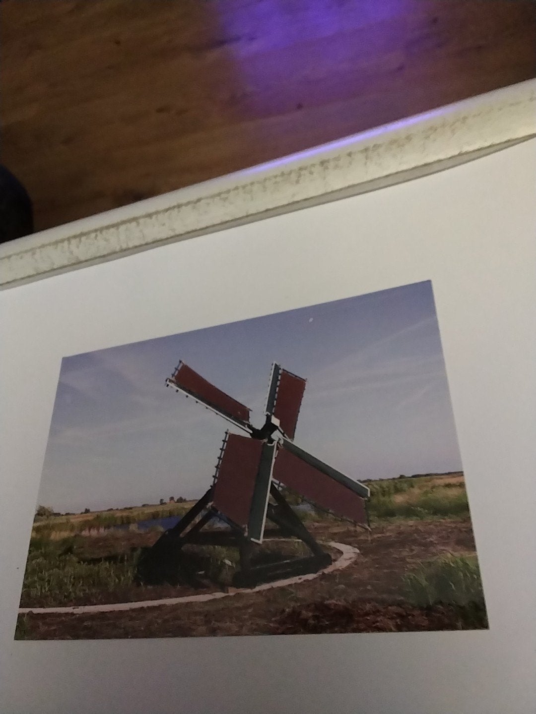 Nijetrijne molen ansichtkaart -, Ophalen of Verzenden, 1980 tot heden, Gelopen, Friesland