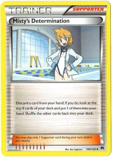 Breakpoint,  Misty's Determination [uncommon] 104/122, Verzenden, Nieuw, Losse kaart