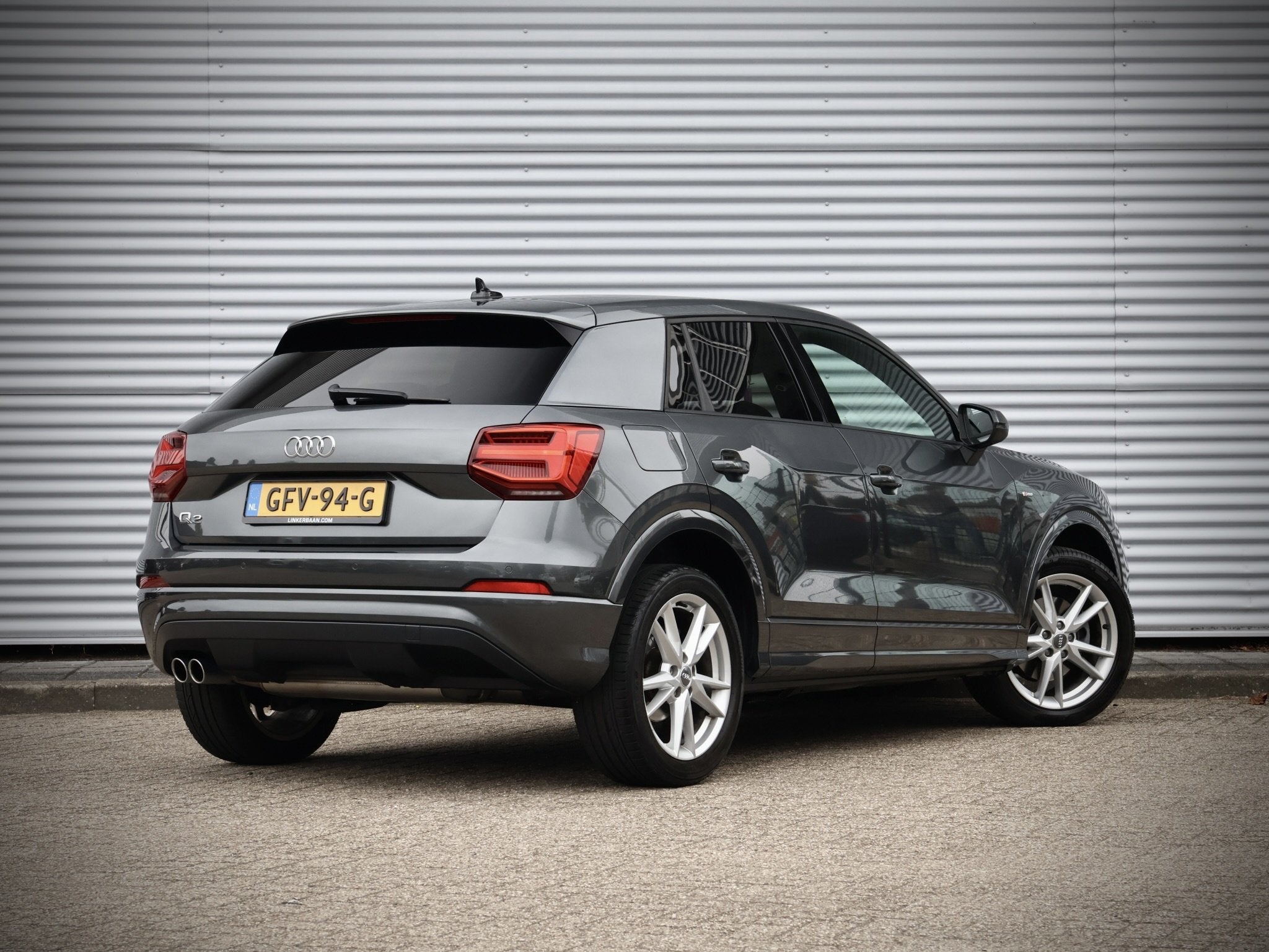 Audi Q2 35 TFSI S line | Head Up | Cruise | PDC | Stoelverwa, Auto's, Automaat, 4 cilinders, 150 pk, Leder en Stof