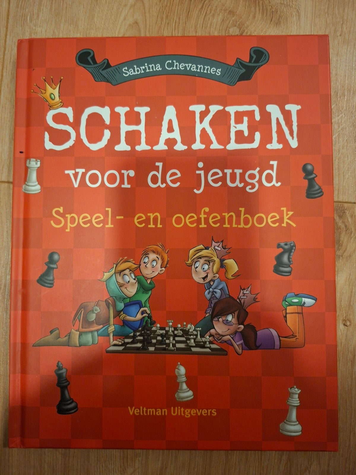 Schaken voor de jeugd - Speel- en oefenboek, Boeken, Ophalen of Verzenden, Zo goed als nieuw, Sabrina Chevannes, Non-fictie
