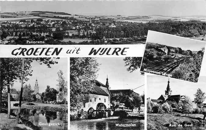 301-372-015 Wijlre Groeten uit, Verzamelen, Ansichtkaarten | Nederland, Verzenden, Voor 1920, Limburg