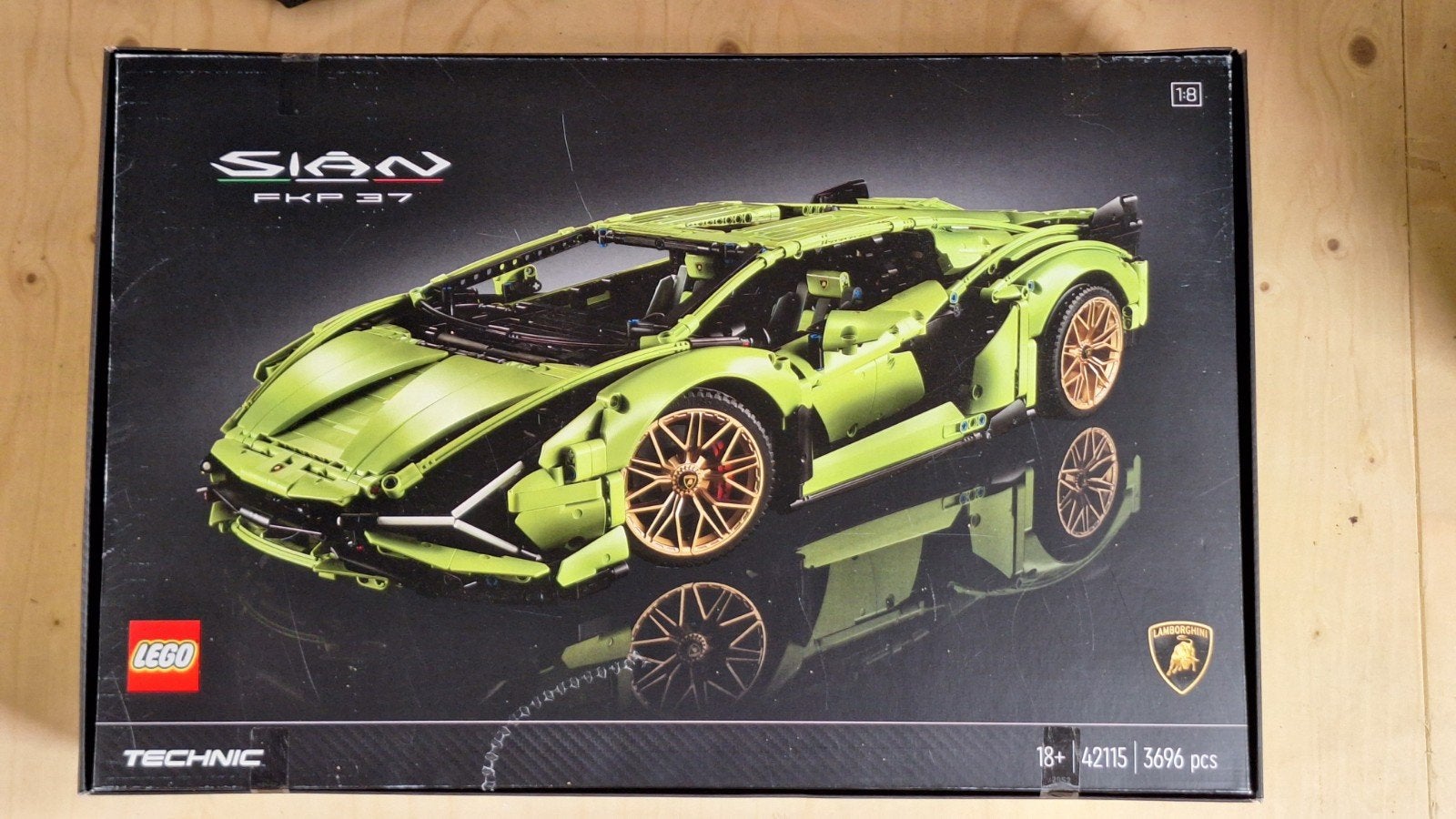 LEGO Technic 42115 Lamborghini Sián FKP 37 Nieuw Sealed, Ophalen of Verzenden, Nieuw