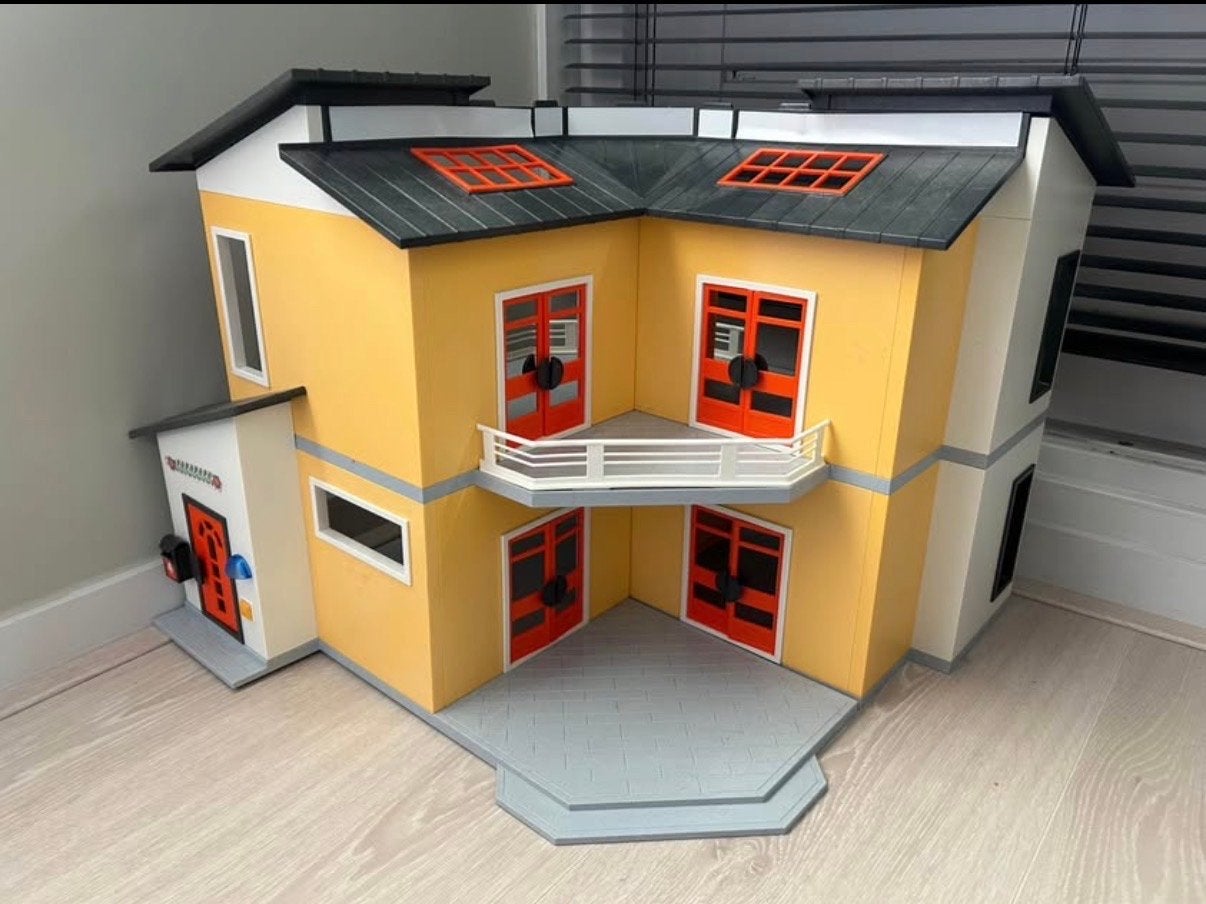 Playmobil Modern Huis met veel accessoires, Ophalen of Verzenden, Gebruikt, Complete set