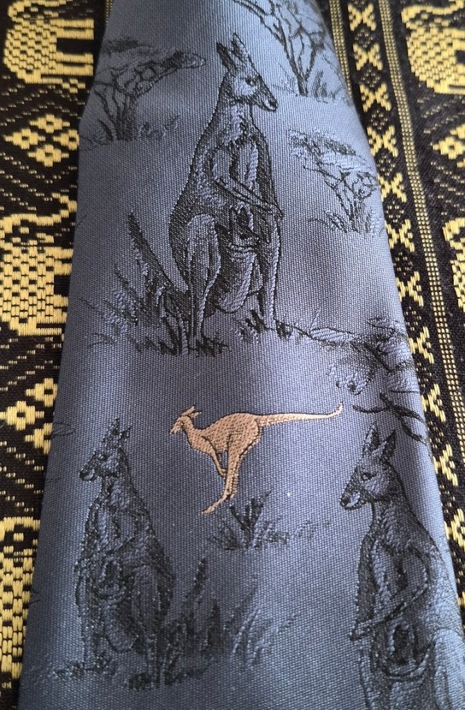 Kangoeroe stropdas Australie doorlopend, Kleding | Heren, Stropdassen, Ophalen of Verzenden, Nieuw