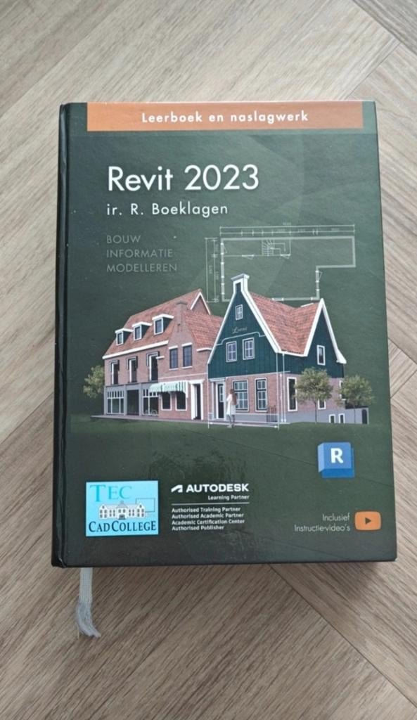 Revit 2023 leerboek en naslagwerk, Boeken, Ophalen of Verzenden, Nieuw, Overige onderwerpen