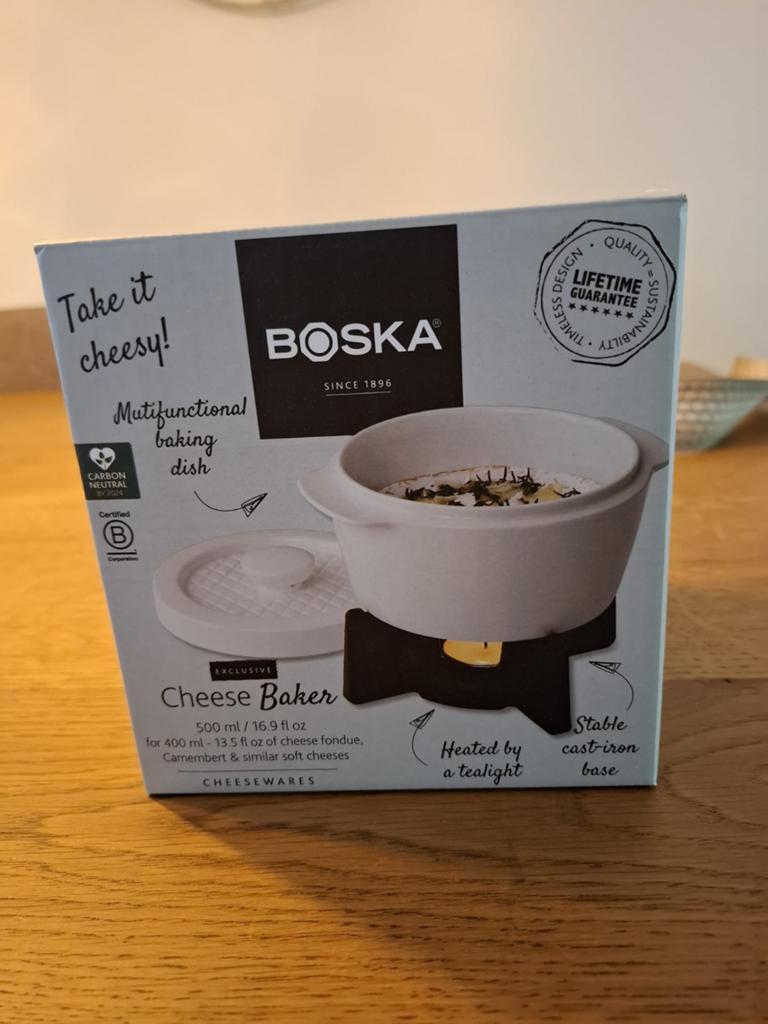 Kaasfondueset NIEUW! Boska, Ophalen of Verzenden, Nieuw, Brander, Fondueset