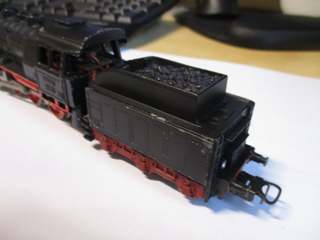 Marklin stoomloc RM 800 met metalen tender 1950/52, NVT, Wisselstroom, Gebruikt, Locomotief