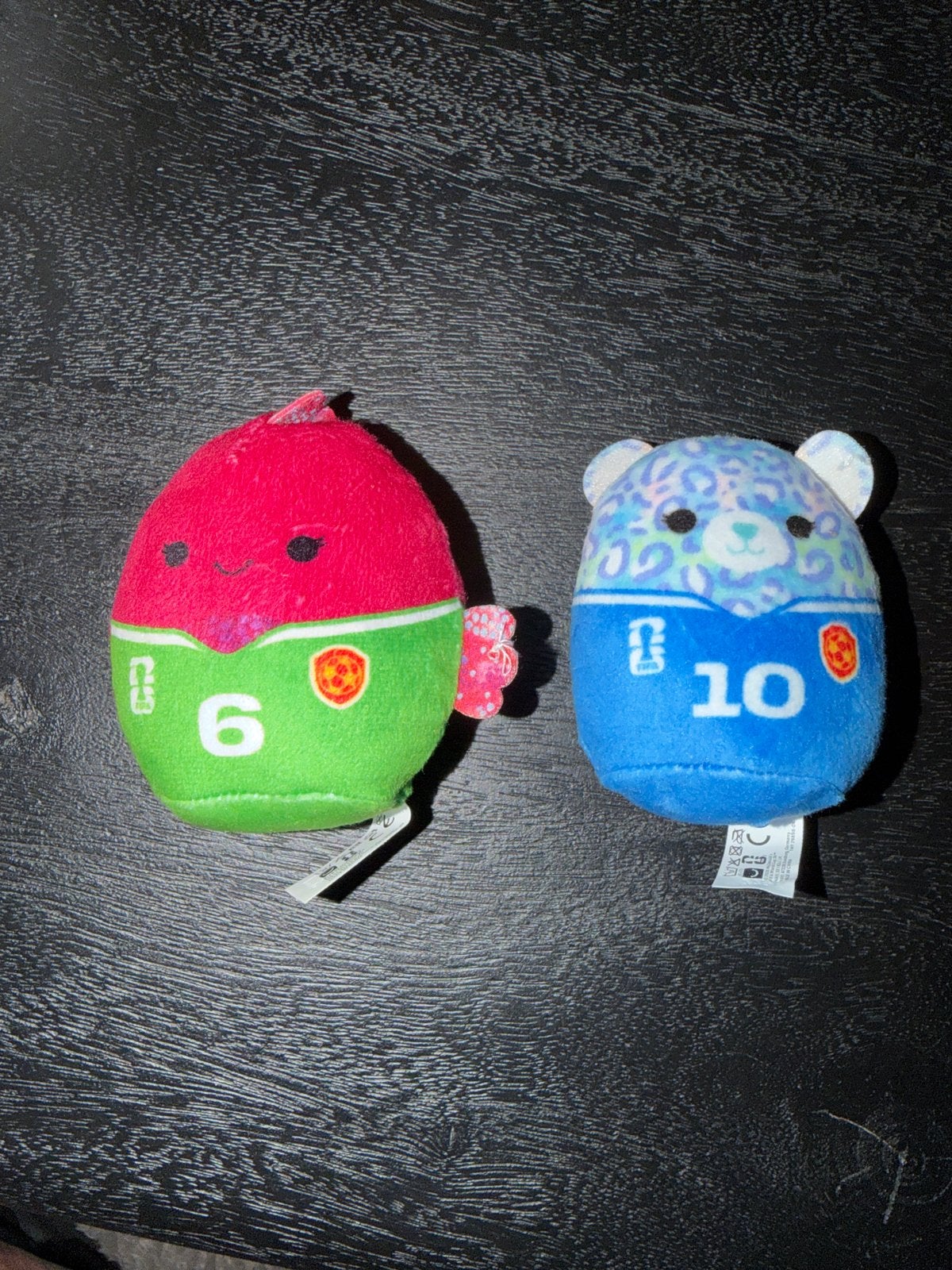 Squishmallows voetbal knuffels - mc donalds, Overige karakters, Overige typen, Ophalen of Verzenden, Zo goed als nieuw