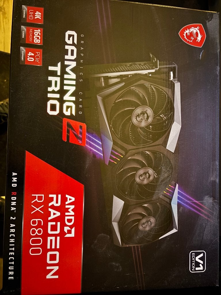 AMD RX 6800 Gaming Z Trio 16G - Gebruikt, Computers en Software, Ophalen, Gebruikt, AMD, GDDR6