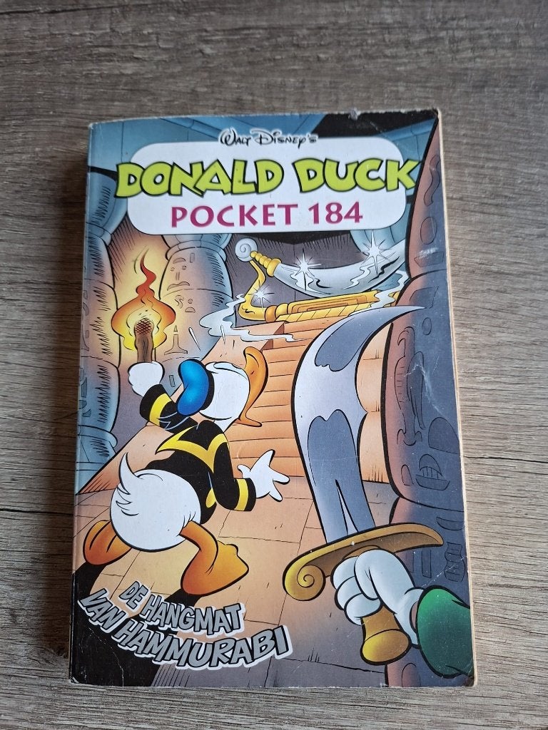 Donald Duck : nr 184 : De Hangmat van Hammurabi !!, Eén stripboek, Ophalen of Verzenden, Gelezen