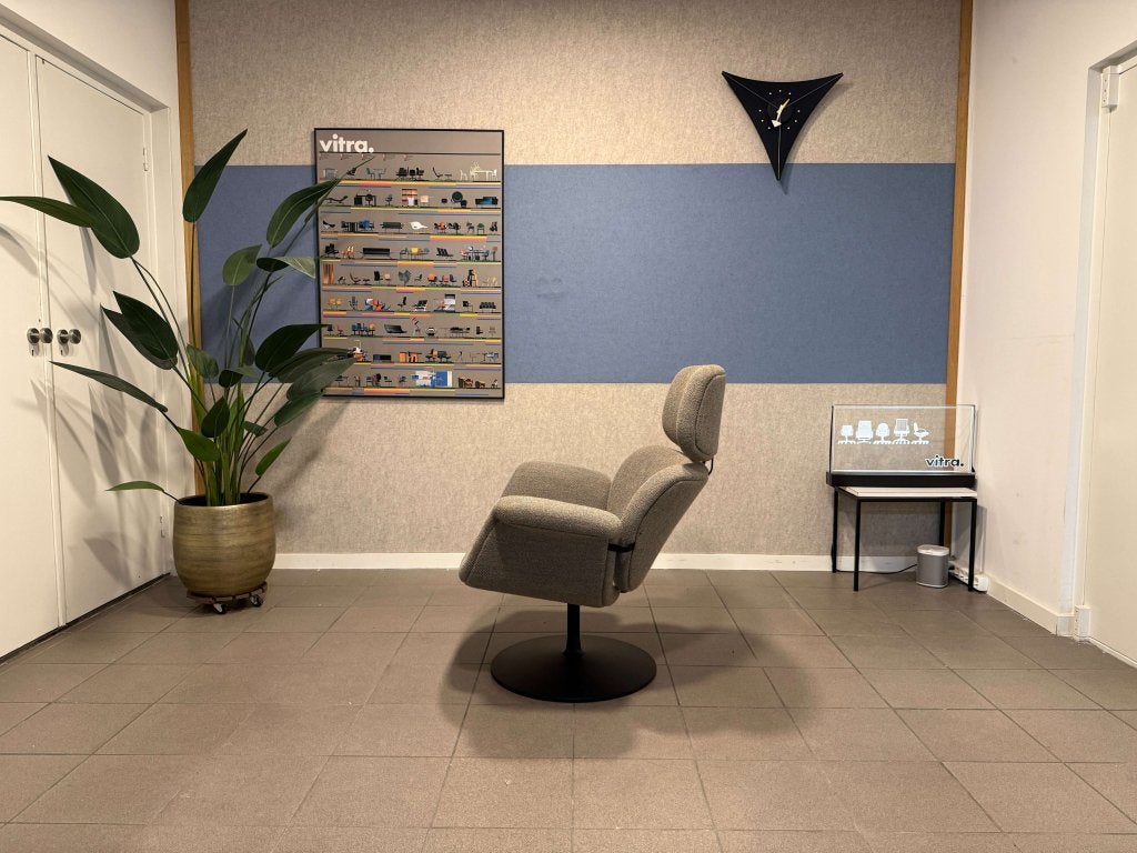 Artifort | Pierre Paulin | Big Tulip Chair | Grijs melange, Huis en Inrichting, Fauteuils, Gebruikt, Vitra Artifort Cassina Fritz Hansen Eames Gispen Pastoe Hay
