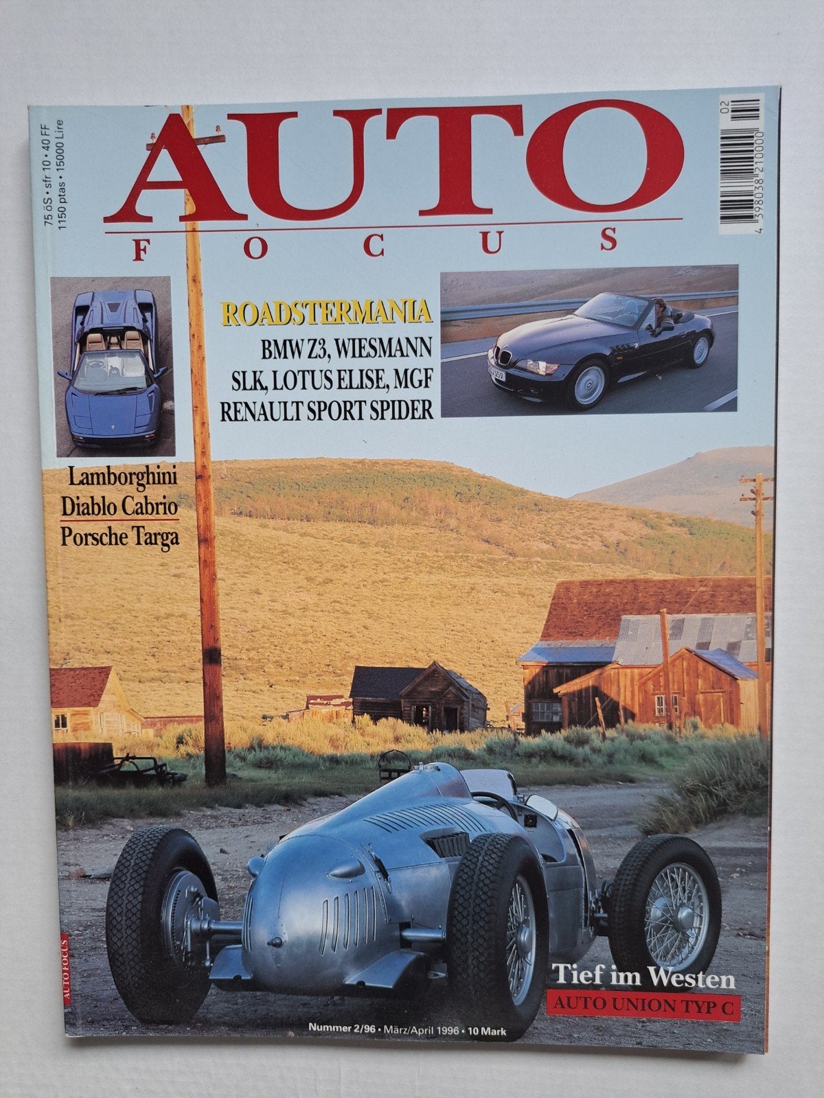 Auto Focus Magazine - Maart/April 1996 - Roadstermania