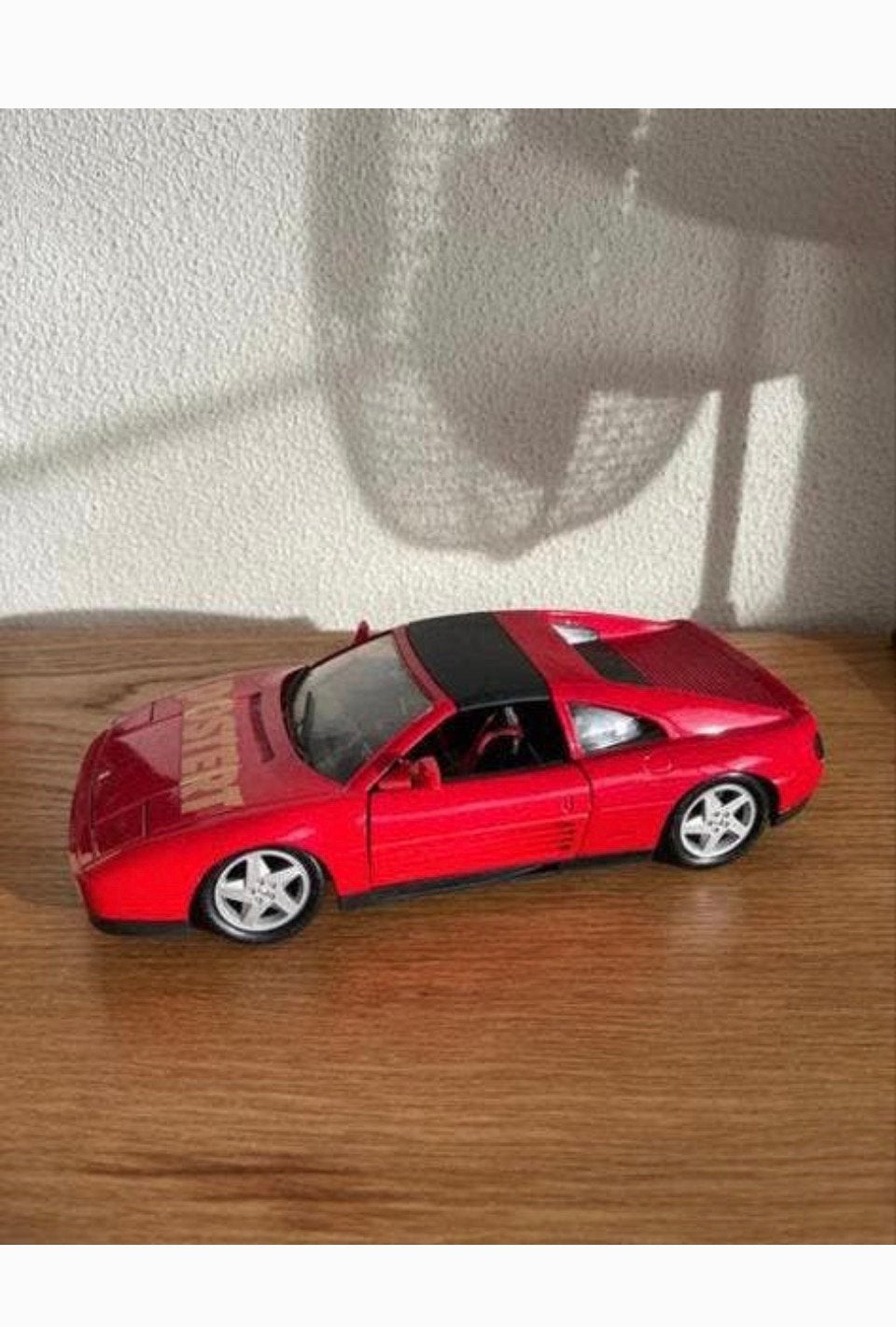 Schaalmodel auto Ferrari Testarossa Rood 1:18, Ophalen of Verzenden, Zo goed als nieuw, Auto