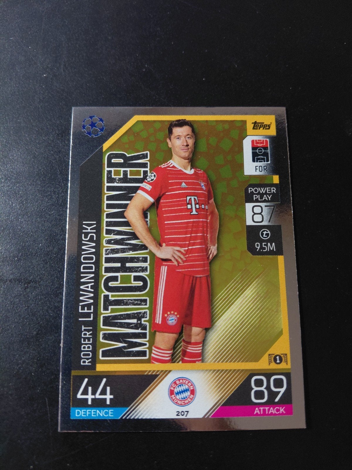 robert lewandowski (bayern munchen) watchwinner topps, Verzamelen, Verzenden, Nieuw, Buitenlandse clubs, Spelerskaart