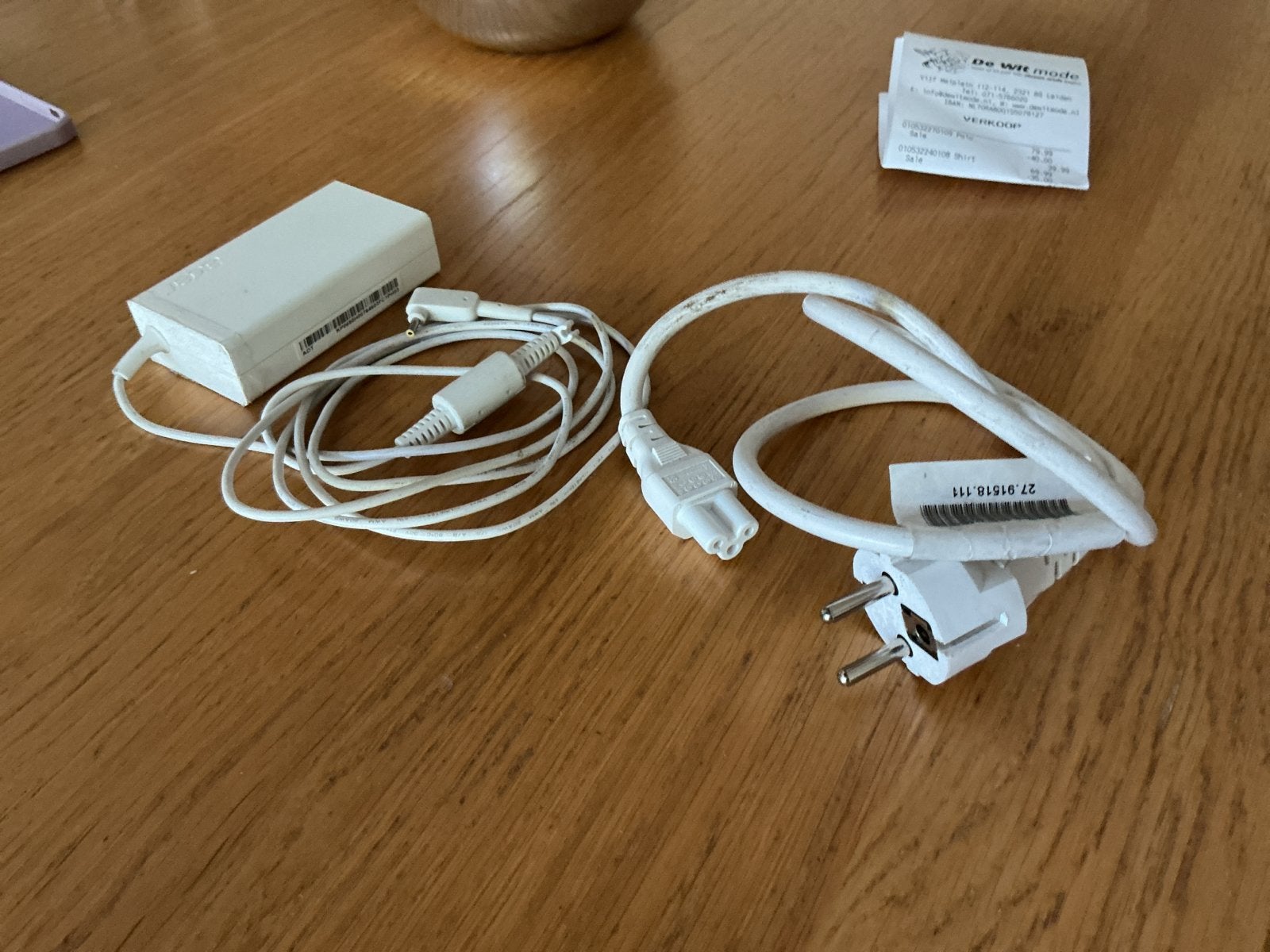 Gratis. Acer oplader met stroomkabel, Computers en Software, Ophalen, Gebruikt