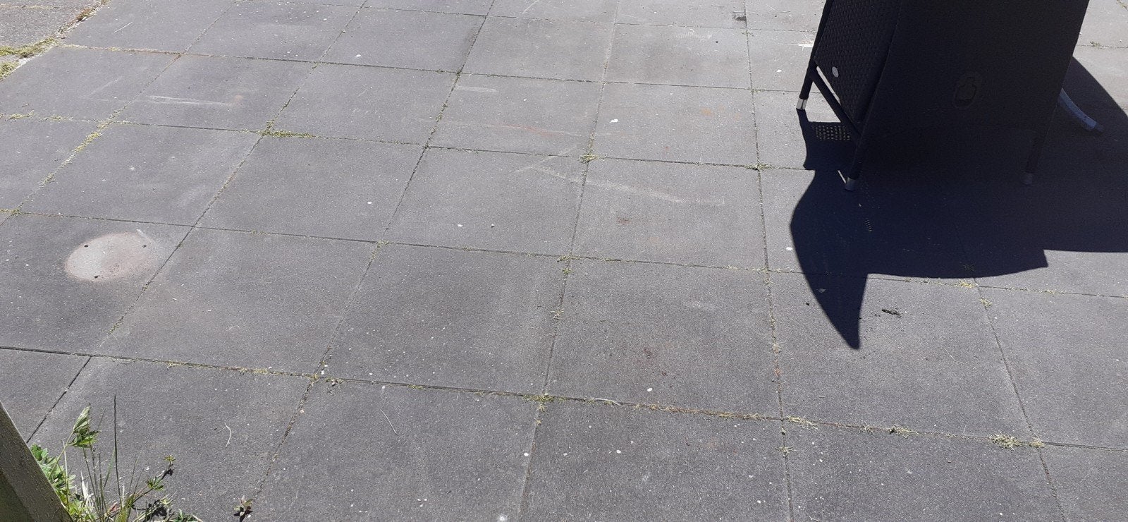 Terastegels 50x50 +40x60 +30x30, Ophalen, Gebruikt, Beton, Terrastegels