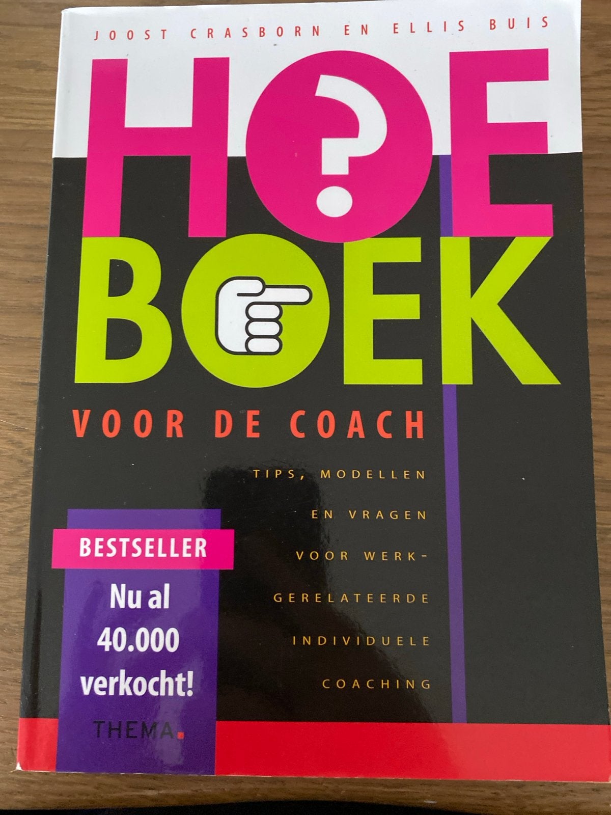 Hoe? Boek voor de Coach - Joost Crasborn & Ellis Buis, Boeken, Ophalen of Verzenden, Zo goed als nieuw, Overige uitgevers, Nederlands